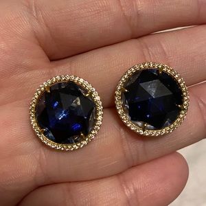 Kate spade blue stud earrings